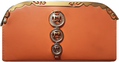 

Bloomtail Casual, Party, Formal, Sports Orange Clutch
