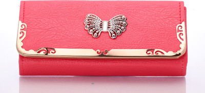 

VIRUSHKA Casual Red Clutch
