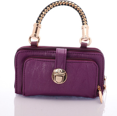 

VIRUSHKA Casual Purple Clutch