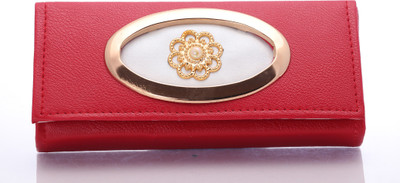 

VIRUSHKA Casual Maroon Clutch