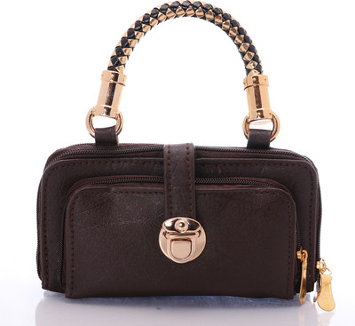 

VIRUSHKA Casual Black Clutch
