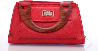 VIRUSHKA Casual Red Clutch