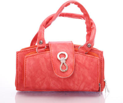 

VIRUSHKA Casual Orange Clutch