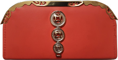 

Bloomtail Casual, Party, Formal, Sports Orange Clutch