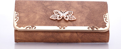

VIRUSHKA Casual Beige Clutch