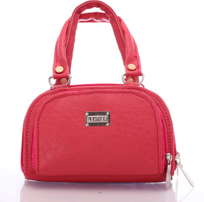 

VIRUSHKA Casual Red Clutch