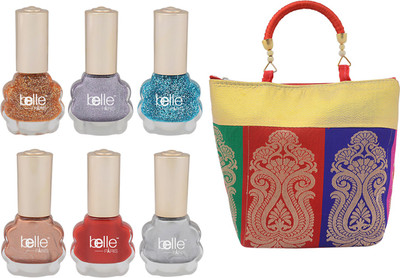 

Belle Pack of 6 nail paints(Set of 6)