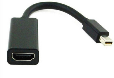

Teratech Mini Display Port DP to HDMI Cable(Compatible with Computer, Laptop,Led, Black)