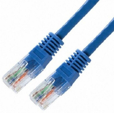 

Teratech 2 Meter CAT6 Blue Network Ethernet Network Patch Cord,Lan Cable, Patch Cable(Compatible with Computer, Laptop, Router, Networking switches,, Blue)