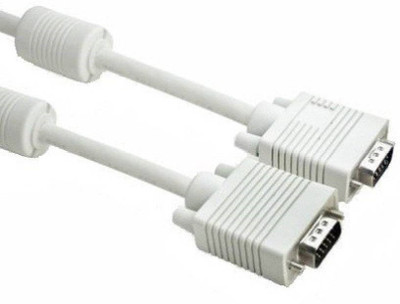 

Teratech 5 Meter High Defination 15 pin VGA Male to Male for LCD, LED Tv, TFT, Moniter VGA Cable(Compatible with LCD Tv, LED Tv, TFT, Moniter, White)