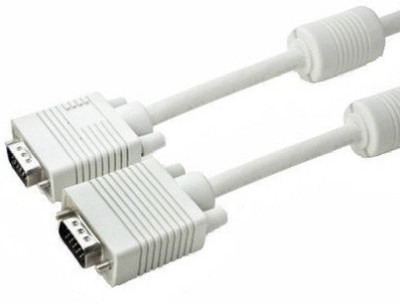 

Teratech 1.5 Meter High Defination 15 pin VGA Male to Male for LCD, LED Tv, TFT, Moniter VGA Cable(Compatible with LCD, LED, TFT, Moniter, White)
