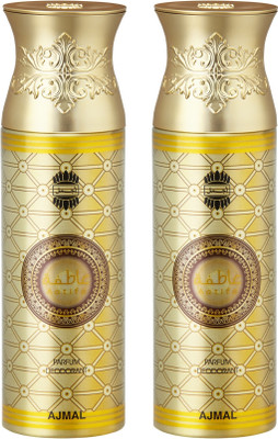

Ajmal Aatifa & Aatifa Deodorants Men & Women pack of 2 Deodorant Spray - For Men & Women(400 ml, Pack of 2)