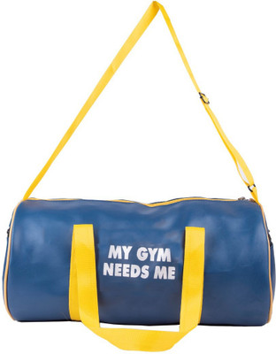 

Treasure Gym Travel Sports Duffle Bag Gym Bag(Blue)