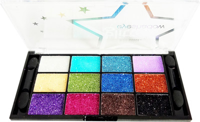 

S.F.R Color 12 Color Eye Shadow Palette Glitter (No-6755) 21.88 g(MultiColor)