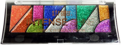 

S.F.R Color INTANSE SHINE GLITTER EYESHADOW PALETTE NO. (6364) 14 g(MultiColor)
