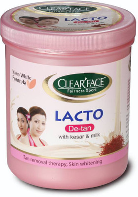 

Clearface Lacto De-tan With Kesar & Milk - 450 g(450 g)