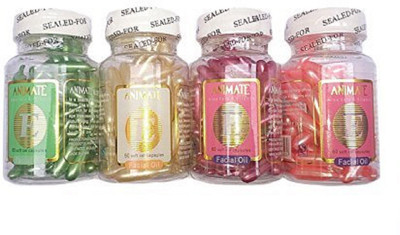 

Animate Vitamin E Facial Capsules Oil(Set Of-4)(60 g)