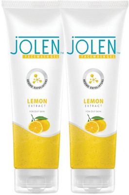 

Jolen Lemon Extract combo Face Wash(120 g)