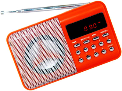 

OYD Portable BT246 FM Radio Mp3 Player Support recording , USB pen-drive, aux in FM Radio(Orange)