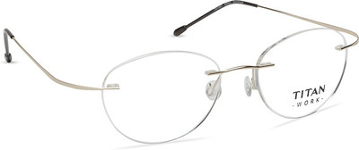 

Titan Rimless Round Frame(122 mm