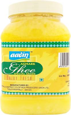 aavin Ghee 1 L Plastic Bottle