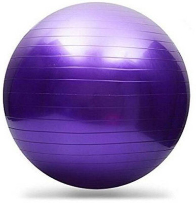 

WDS Premium Quality Anti Burst Anti Sleep Yoga Exercise Gym Ball(With Pump), Purple