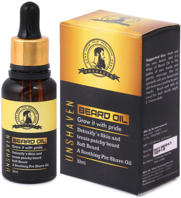 

Unshaven Beard Oil - 30 ML I Grow it With Pride Hair Oil(30 ml)