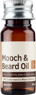 

Ustraa By Happily Unmarried Mooch and Beard Oil Woody Hair Oil (35ml) Hair Oil(35 ml)