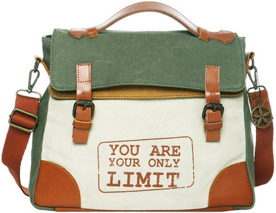 

AspenLeather Messenger Bag(Grey)