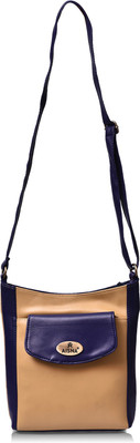 

Aisna Sling Bag(Beige, Purple)