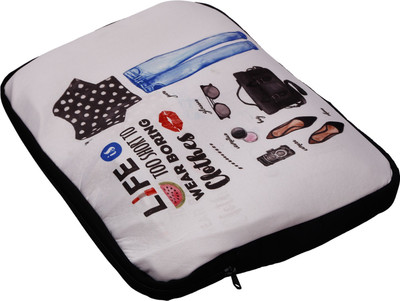 

Nostaljia 15.6 inch Expandable Sleeve/Slip Case(White)
