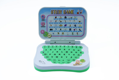 

Bluwings Ben 10 English Learner Kids Educational Laptop with Multiple Activities(Green)