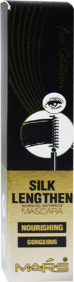 

Mars Silk Lengthen Mascara Nourishing Waterproof 18 g(Black)