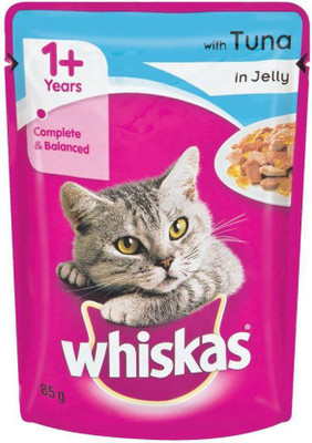 

Whiskas cat food with tuna in jelly Tuna 85 g Wet Cat Food