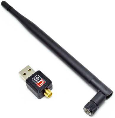 

SEGGO USB Wifi Adapter for Faster Wifi - USB Wifi Antenna for Laptop and Desktop - 600 MBPS - Dual Band for Lightning Fast Connection. USB Adapter(Black)