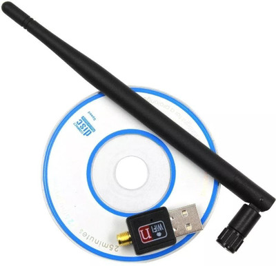 

SEGGO Hi-Speed WiFi Antenna Dongle USB Adapter(Black)