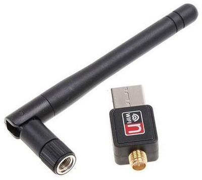 

SEGGO WiFi 600MBPS USB WiFi Dongle Wireless Adapter 802.11n/g/b with Antenna Router Antenna Booster