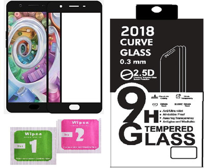 SMARTCASE Edge To Edge Tempered Glass for Oppo F1s(Pack of 1)