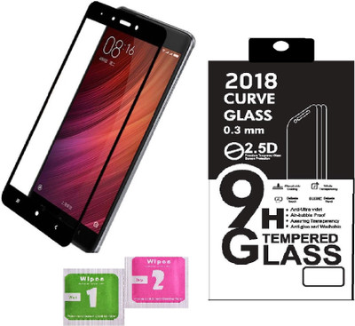 SMARTCASE Edge To Edge Tempered Glass for Mi Redmi Note 4(Pack of 1)