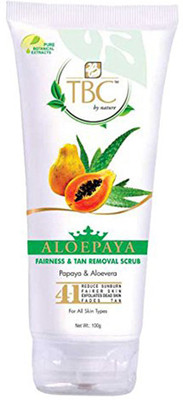 

TBC ALOEPAYA FAIRNESS AND TAN REMOVAL SCRUB Scrub(100 ml)