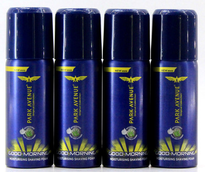 

Park Avenue Good Morning Shaving Foam ( Pack of 4 )(200 g)