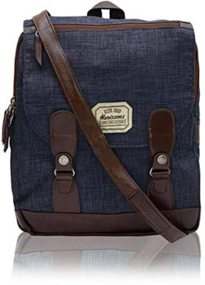 

Harissons Men & Women Casual Grey, Brown Polyester Sling Bag, Brown;grey
