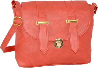 MINAAR Women Evening/Party, Casual, Formal Maroon PU Sling Bag