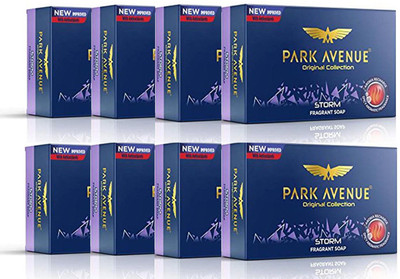 

Park Avenue STORM Fragrant Soap 125g × 8 Pack Of 8(1000 g, Pack of 8)