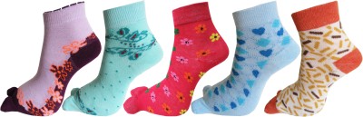 RC. ROYAL CLASS Women Printed Ankle Length(Pack of 5)