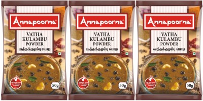 

Annapoorna Vatha Kulambu Powder 50gms pack of 3(3 x 50 g)