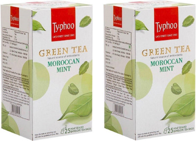 

Typhoo PACK OF 2 MORACCAN MINT 25 Green Tea Bags Box(100 g)