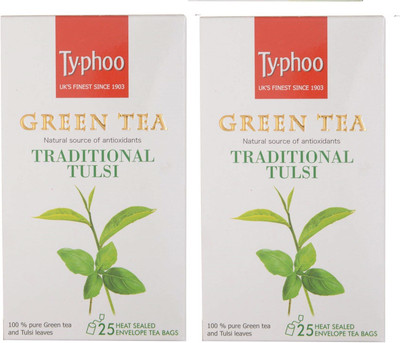 

Typhoo pACK OF 2 TUSI 25 Green Tea Bags Box(100 g)