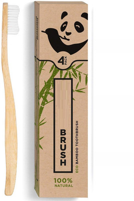 

OXGENTA Carbon Charcoal Infused Bamboo Toothbrushes Soft Toothbrush(Pack of 39)