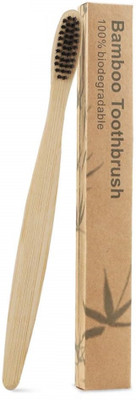 

OXGENTA ® 100% Natural Bamboo Toothbrush Soft – Organic Eco Friendly Hard Toothbrush